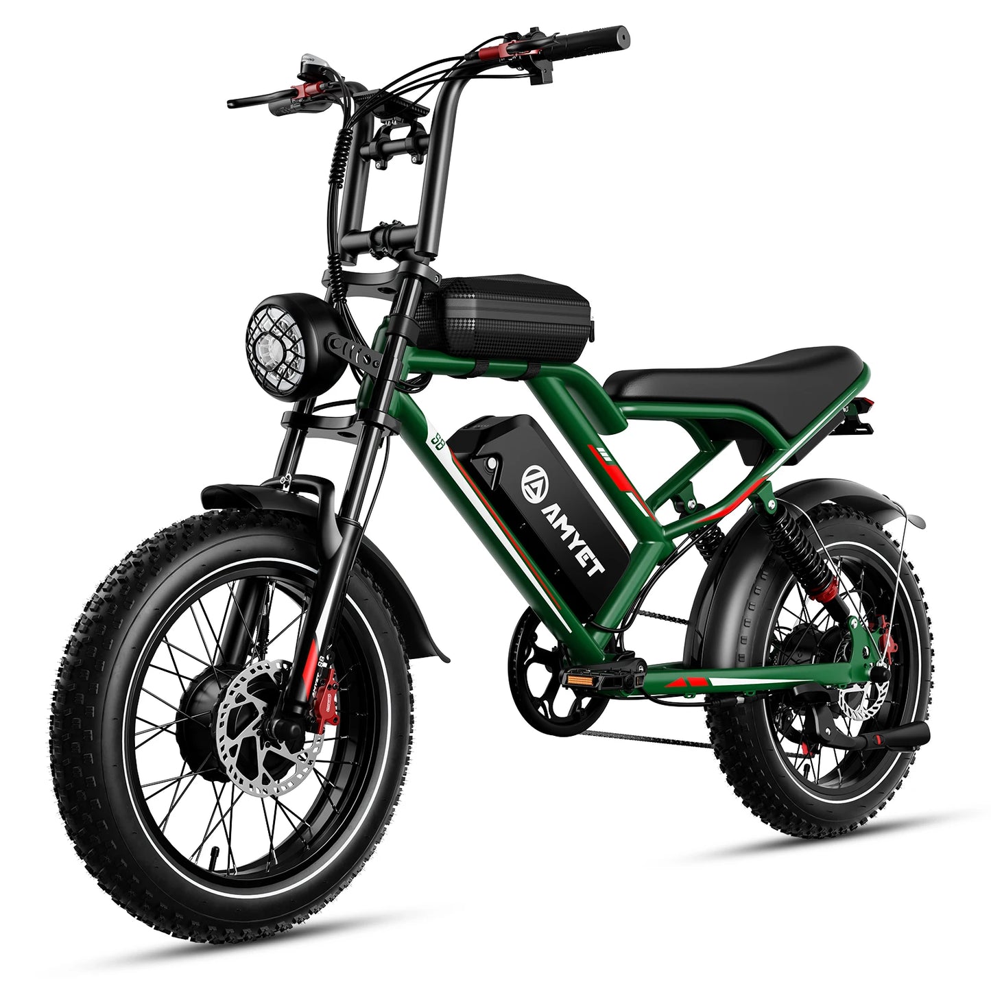 AMYET S8 Adults Electric Bike For Men 2000W