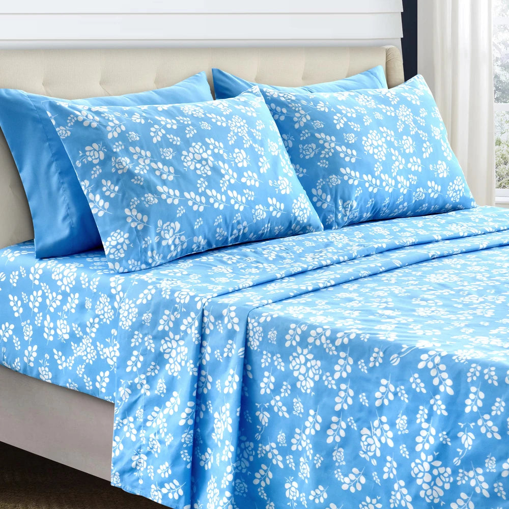 LUX Décor Floral Sheet Set - 3 Piece