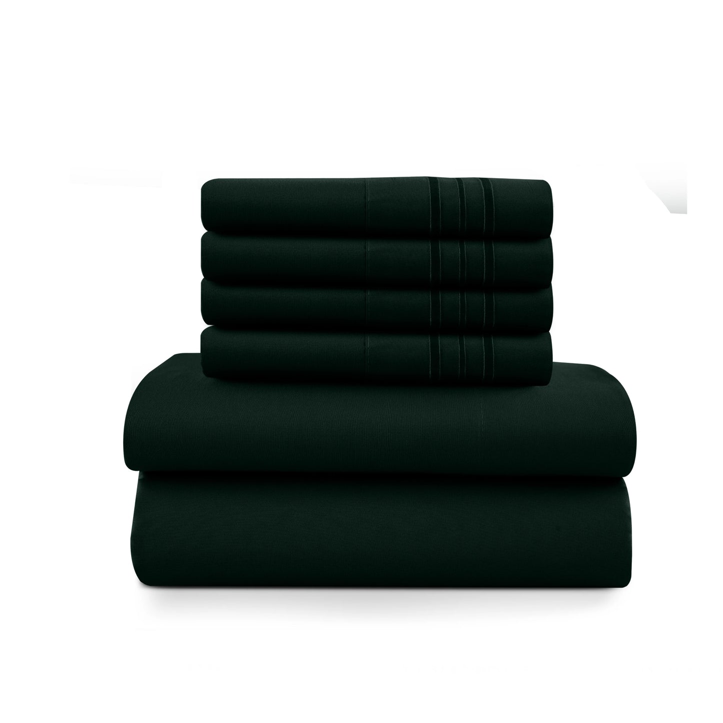 Lux Décor 6Pc Solid Sheet Set