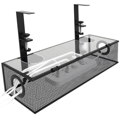 Under Desk Box Wire Management Cord Organizer
