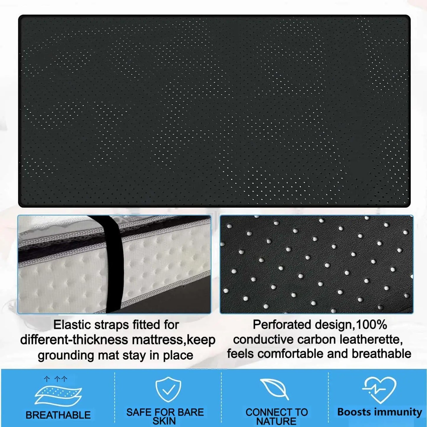 Grounding Sheet Combo 100% Conductive Carbon Mat