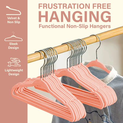 Lux Decor Velvet Hangers 30/50 Pack