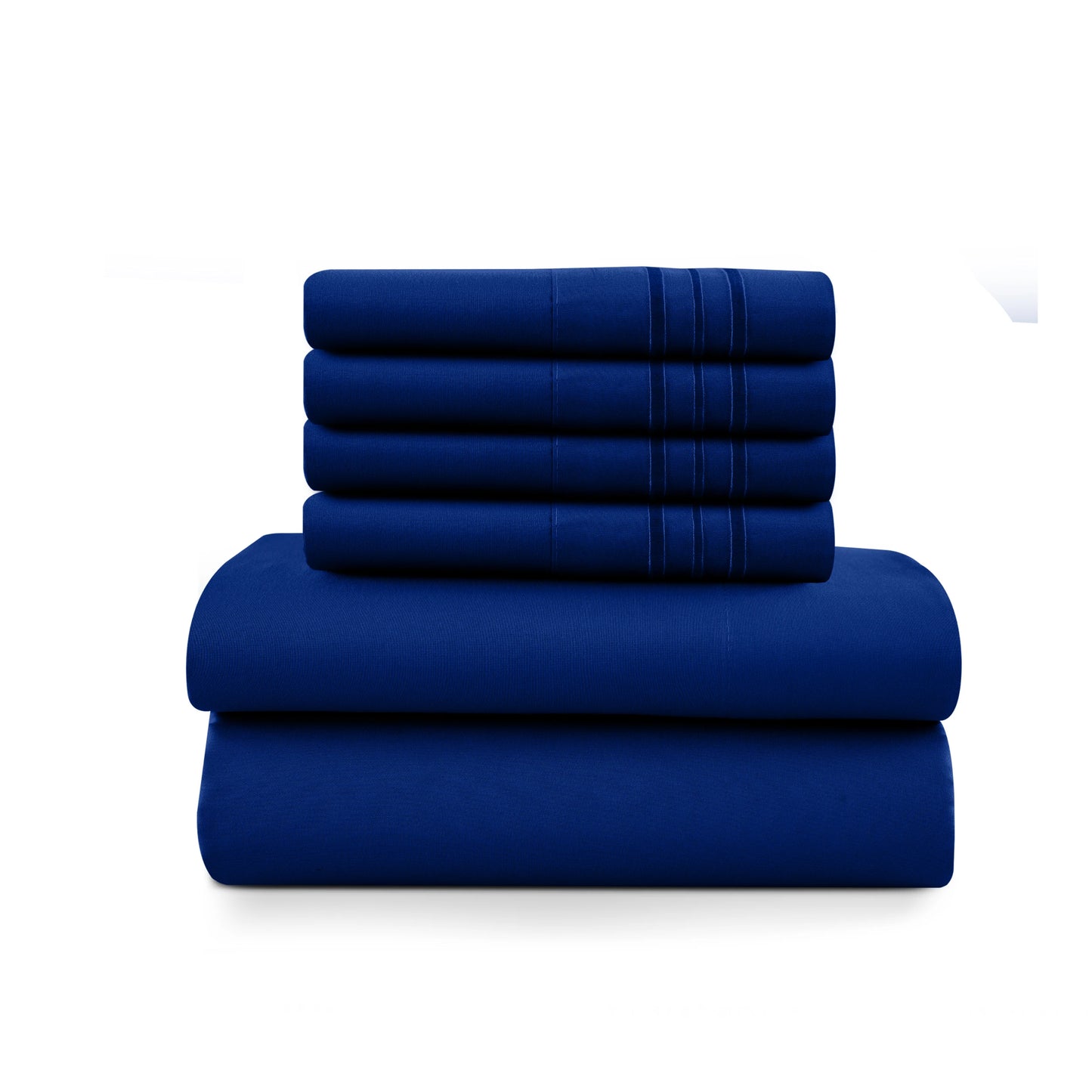 Lux Décor 6Pc Solid Sheet Set