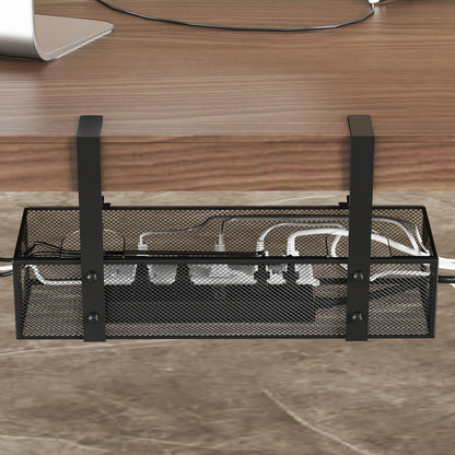 Under Desk Box Wire Management Cord Organizer