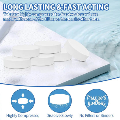 50 Pounds of 3" Chlorine Tablets