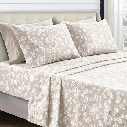 LUX Décor Floral Sheet Set - 3 Piece