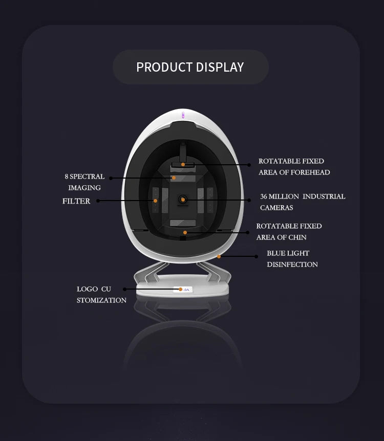 New 3D Facial Skin Analyzer Machine 15.6 inch