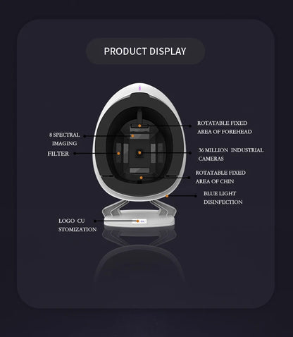 New 3D Facial Skin Analyzer Machine 15.6 inch
