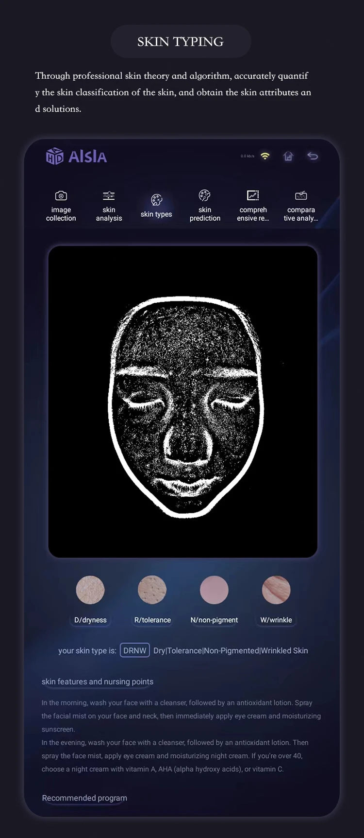 New 3D Facial Skin Analyzer Machine 15.6 inch