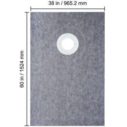 Waterproofing Shower Kit 38''x60"