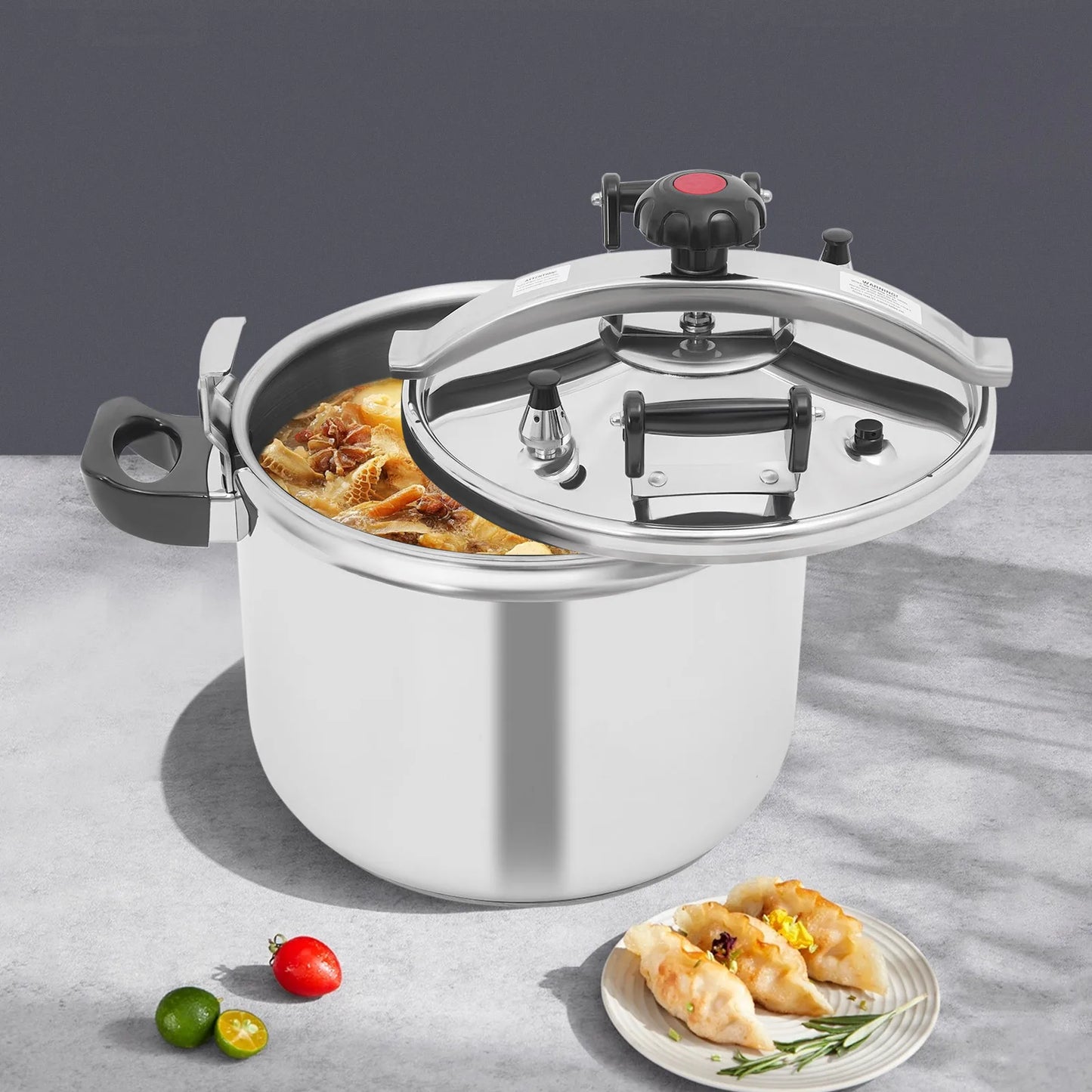 40L Stainless Steel Pressure Cooker For Restaurant Kitchen