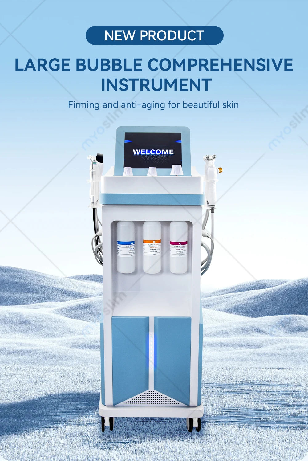 Oxygen Skin Moisturizing Beauty Machine Deep Cleansing