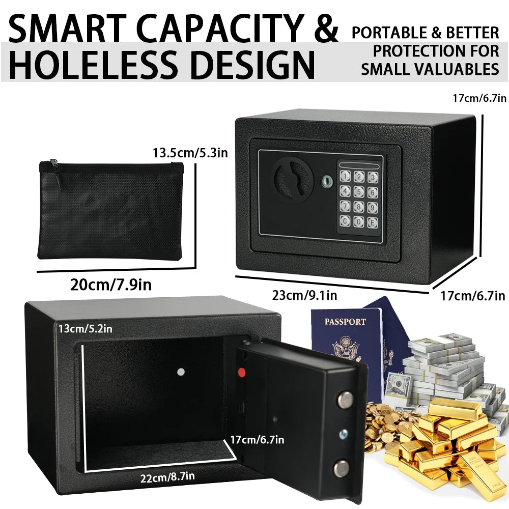 FIreproof Safe with Fireproof Money Bag