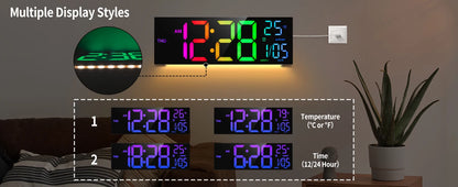 16" Large LED Display with Remote