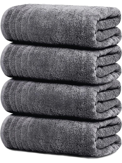 4 Pack Extra Large Bath Towels