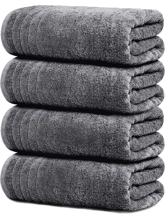 4 Pack Extra Large Bath Towels