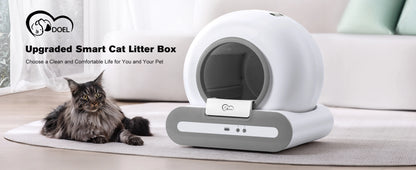 DOEL 65L Self-Cleaning Cat Litter Box