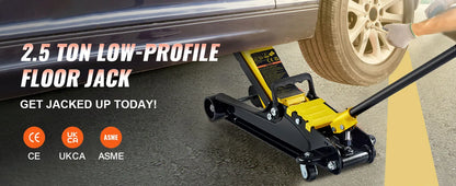 2.5T Hydraulic/Pnuematic Low Profile Floor Jack