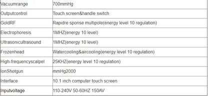 7 in 1 Water Oxygen Cleaning Facial Skin Analysis Device