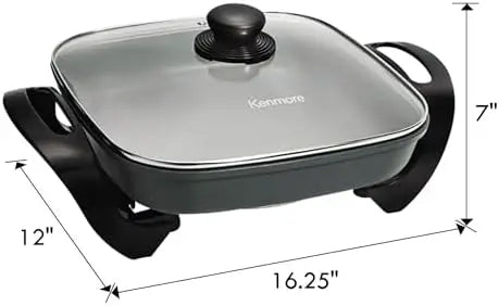 Kenmore Non-Stick Electric Skillet Frying Pan