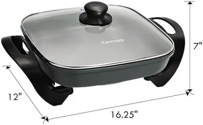 Kenmore Non-Stick Electric Skillet Frying Pan