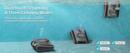 (2025 New) Seauto Crab Pro Cordless Robotic Cleaner