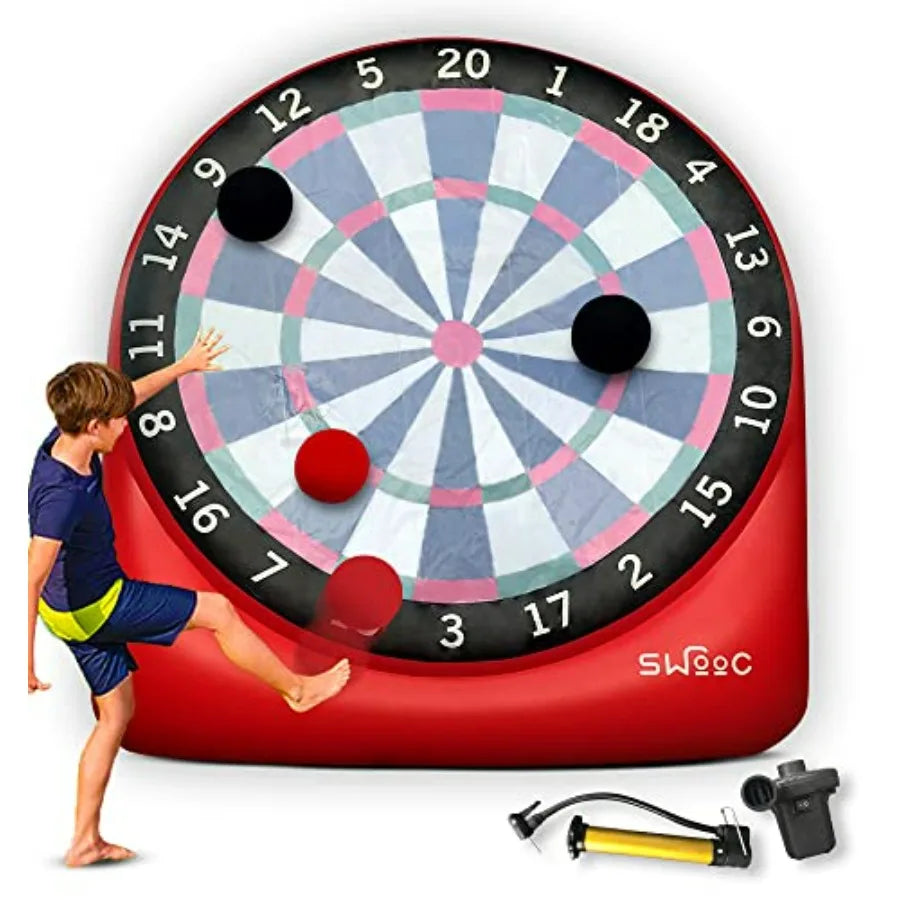 Inflatable Giant Kick Darts Outdoor Lawn Game