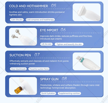 Oxygen Skin Moisturizing Beauty Machine Deep Cleansing