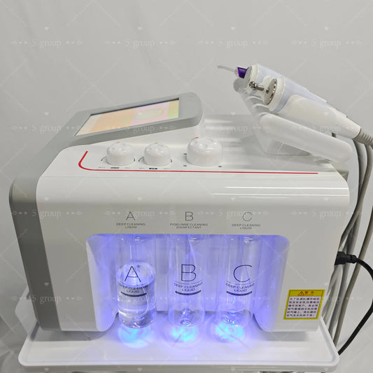 Portable 6-in-1 Hydro Machine Jet Peel Skin Care