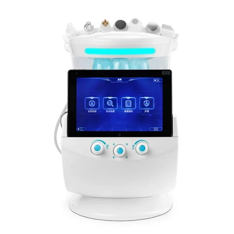 7 in 1 Water Oxygen Cleaning Facial Skin Analysis Device