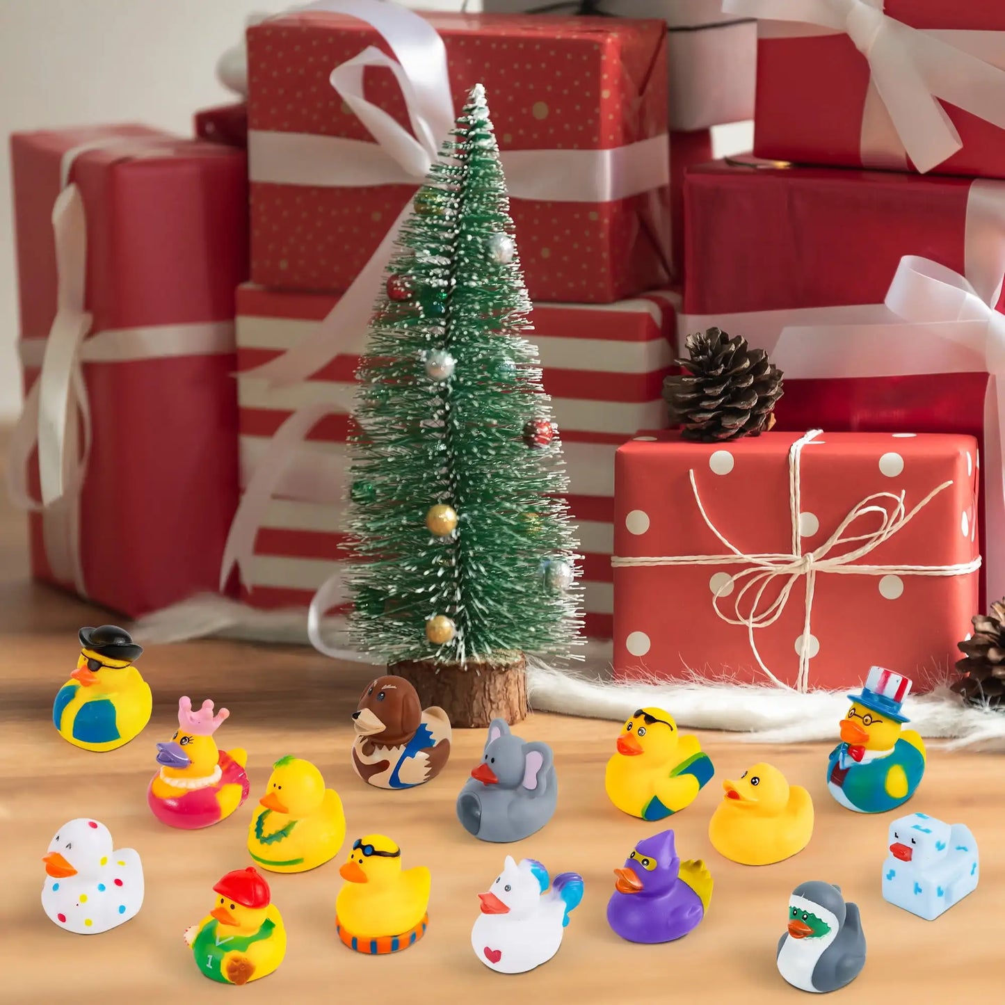 Random Assortment Mini Rubber Duckie Toys