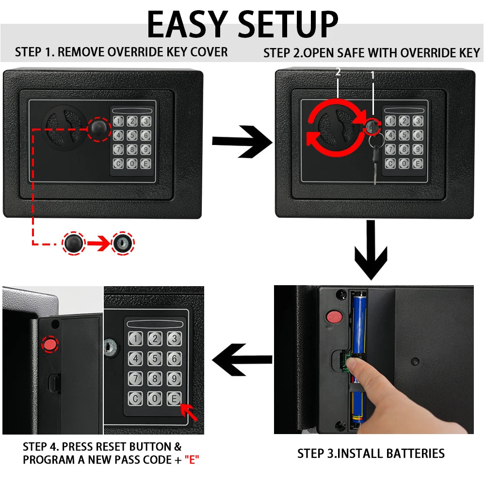 FIreproof Safe with Fireproof Money Bag