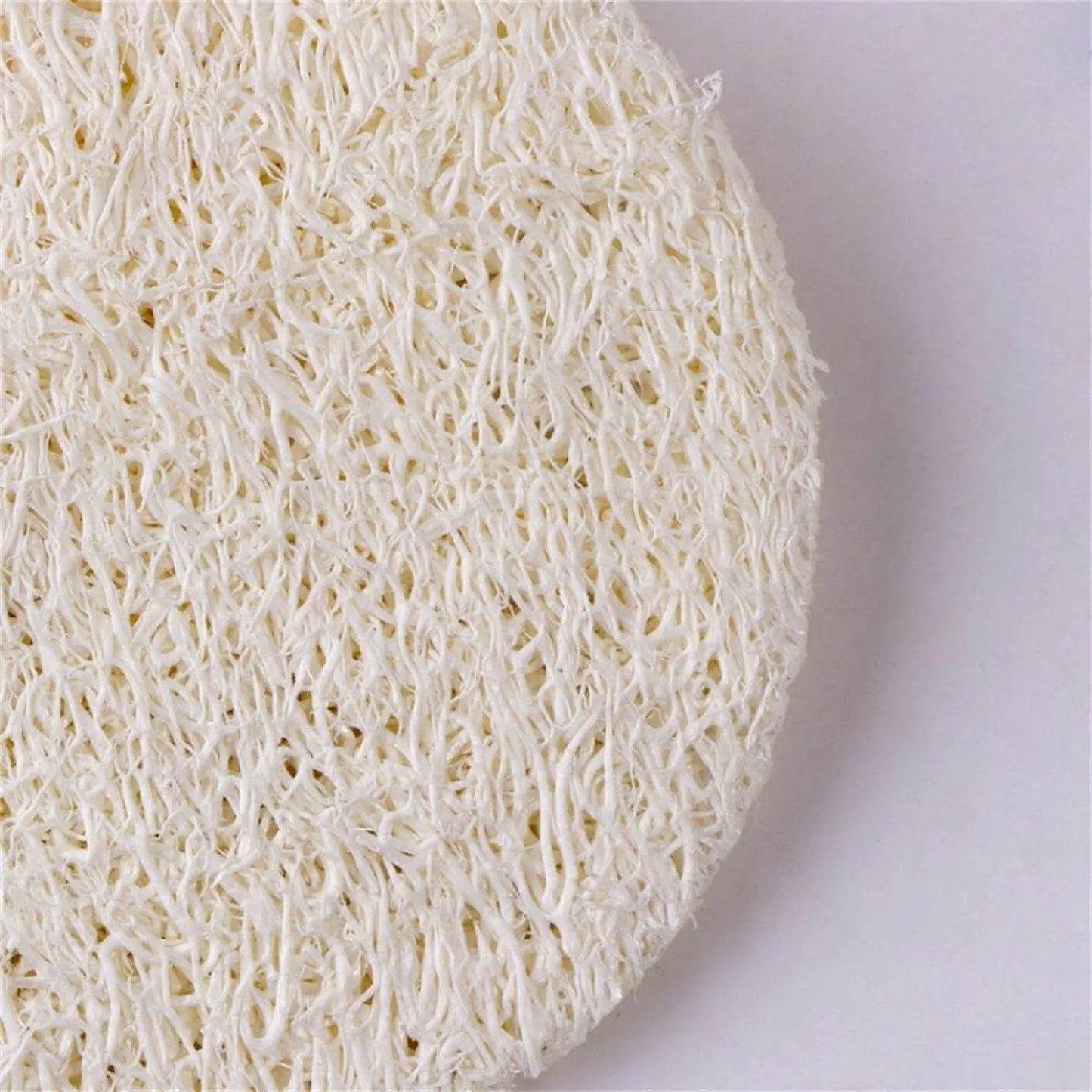 10Pcs Natural Luffa Facial Cleansing Sponges