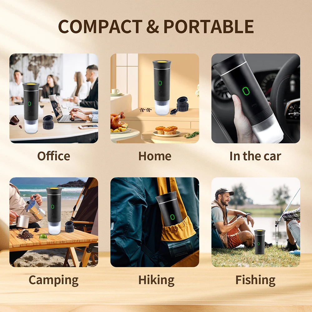 Wireless Electric Portable Espresso Coffee Machine