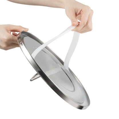 Bymaocar 12L 304 Stainless Steel Cereal Storage Container