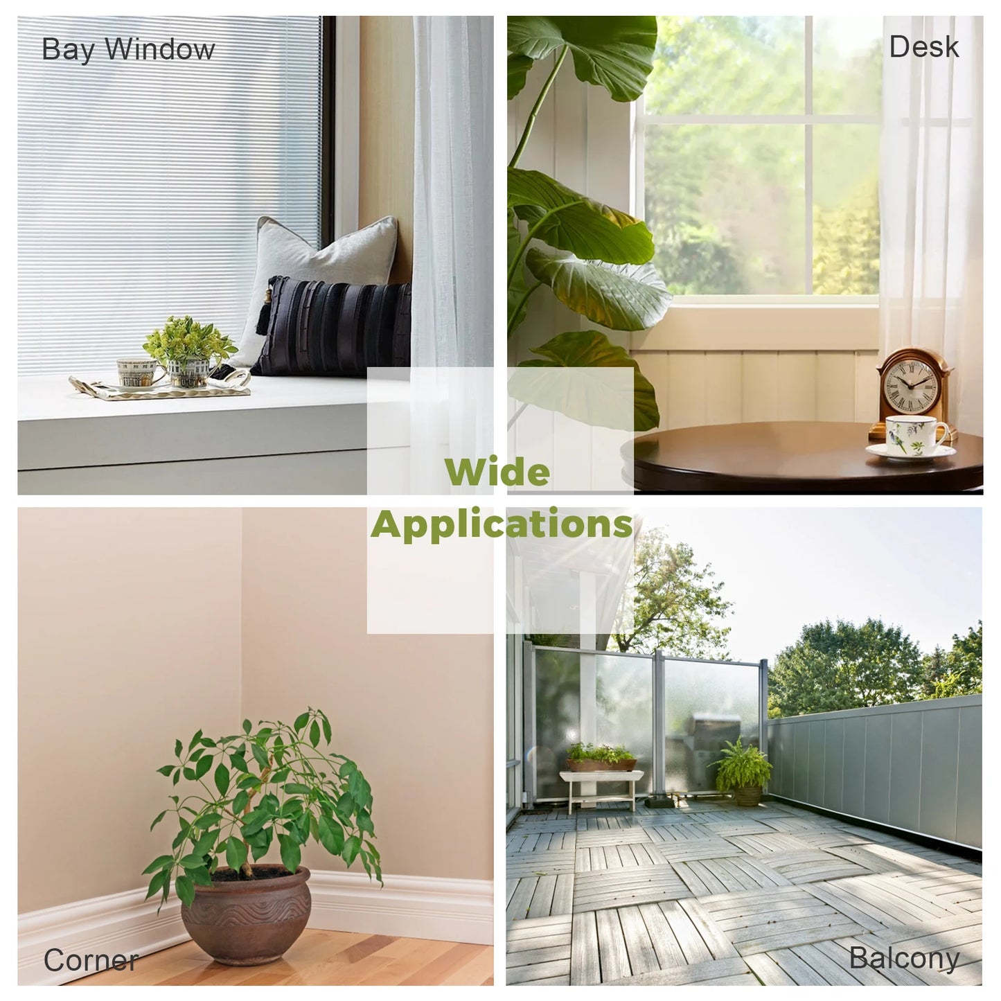 2PCS Classic Tall Plant Stand