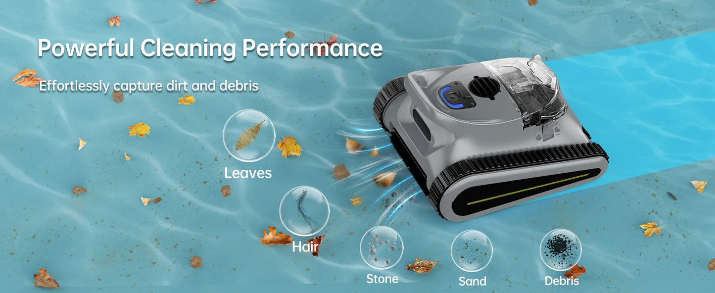 (2025 New) Seauto Crab Pro Cordless Robotic Cleaner