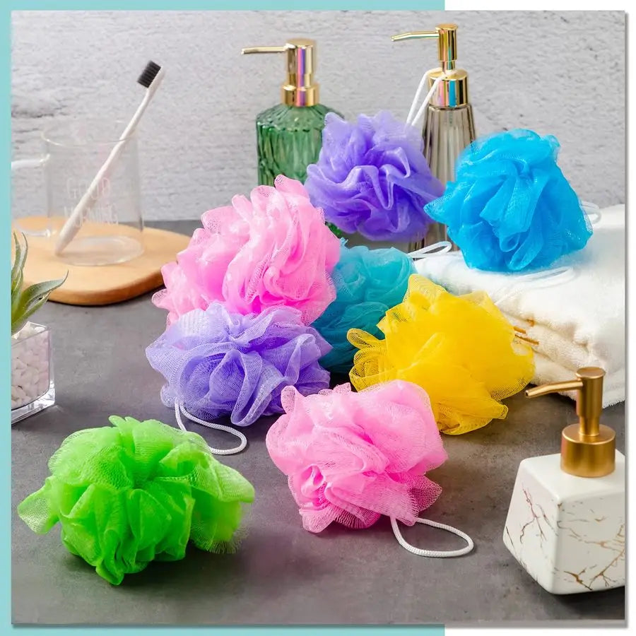 80 Pcs Loofah Bulk Sponge Bath Sponges