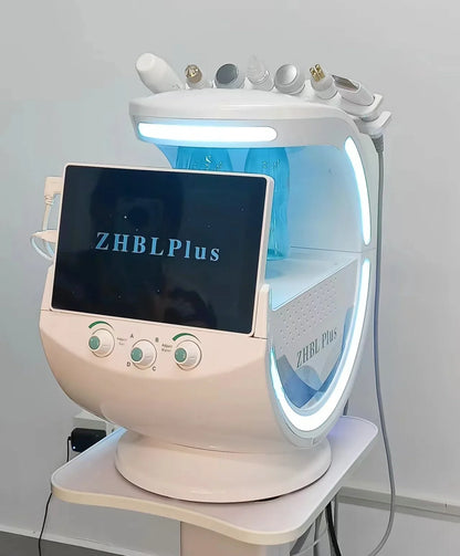7 in 1 Water Oxygen Cleaning Facial Skin Analysis Device