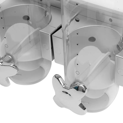 Wall Mount Dual-Bucket Food Storage Containers