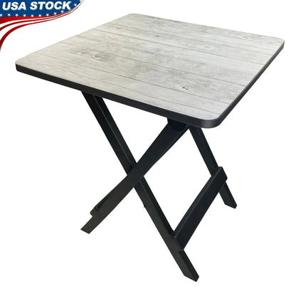 Adjustable Height Portable Folding Table