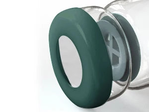 Glass Pickles Jar With Lids & Strainer