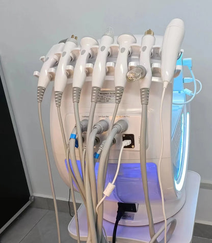 7 in 1 Water Oxygen Cleaning Facial Skin Analysis Device