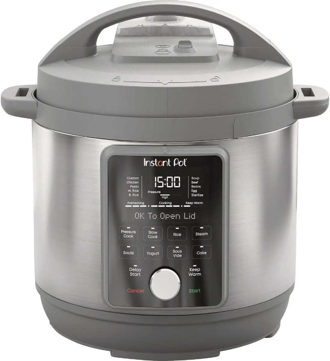 8-Quart Whisper Quiet 9-in-1 Electric Pressure Cooker