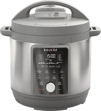 8-Quart Whisper Quiet 9-in-1 Electric Pressure Cooker