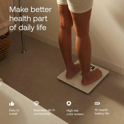 Smart Body Scale with Wi-Fi & Bluetooth