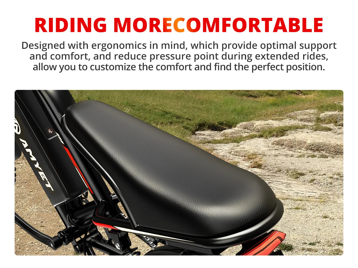 AMYET S8 Adults Electric Bike For Men 2000W