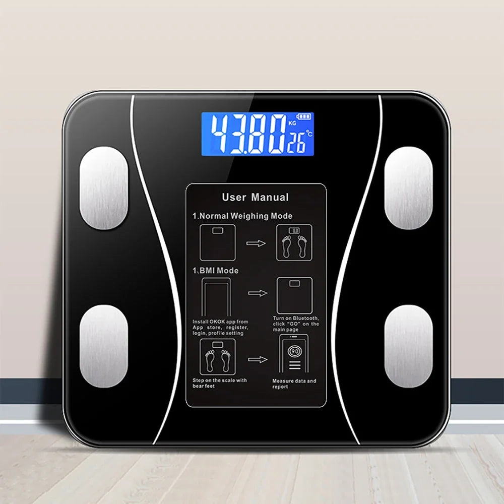 Body Fat Scale Smart Wireless Digital Bathroom Scale