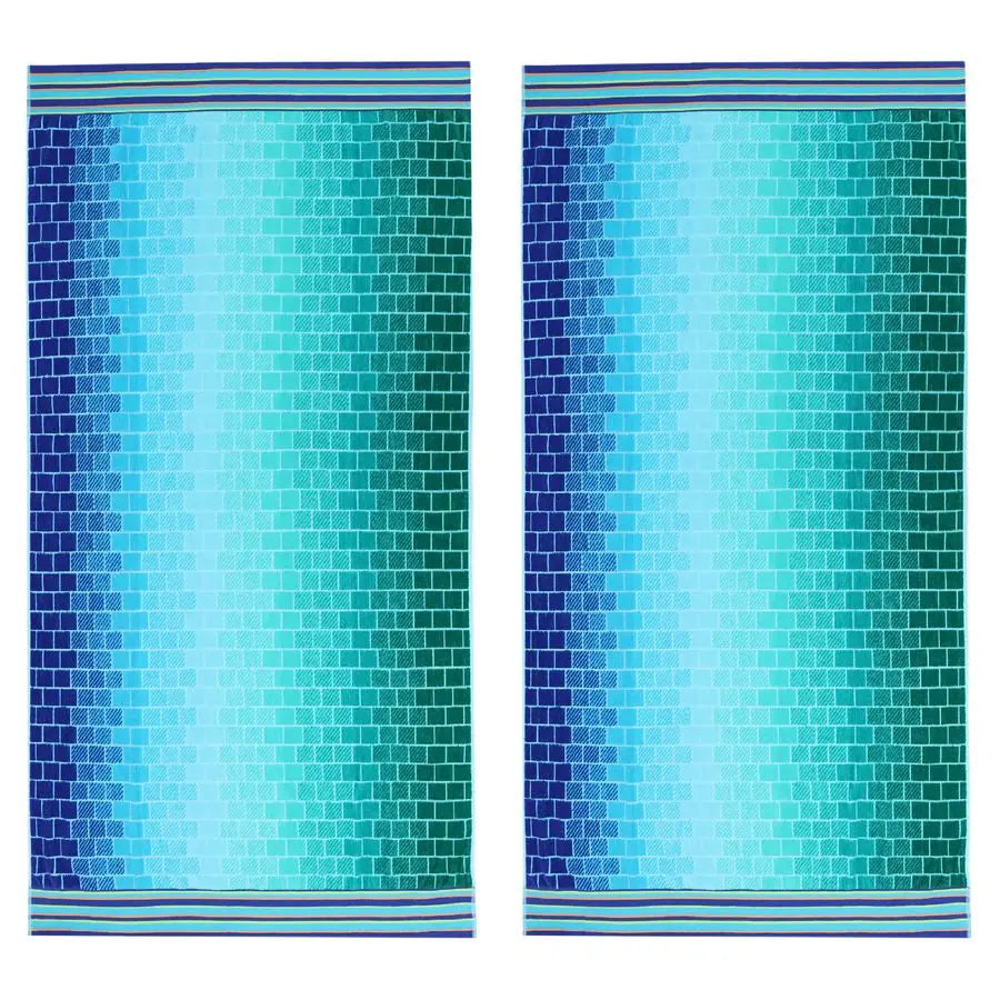 Oversized Beach Towel 2 Pack 35 x 70