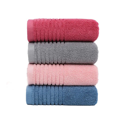 1/4/6PCS Red Bamboo Fiber Towels